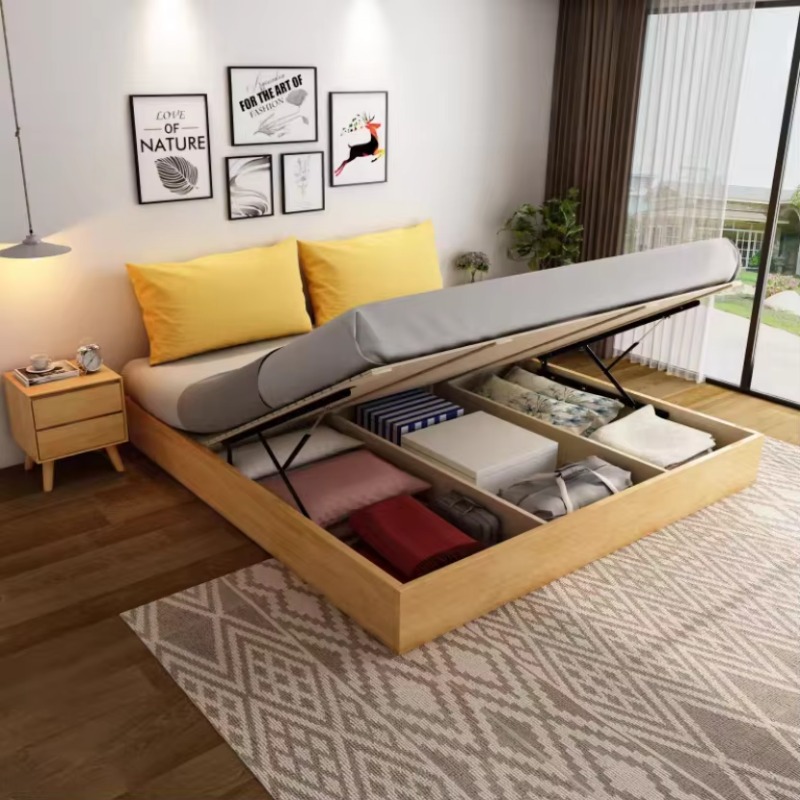 Gas Lift Storage Bed Hydraulic - إطار سرير تخزين بآلية رفع غازية