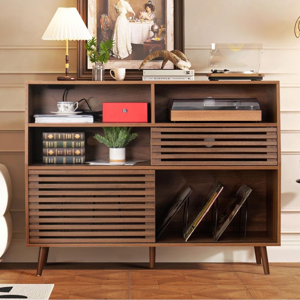 Tables - حامل مشغل أسطوانات كبير من Jluomei،