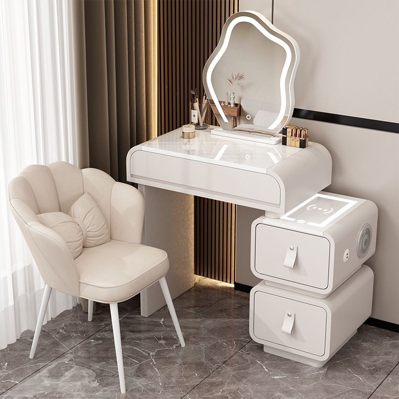 طاولة زينة خشبية حديثة قابلة ل - مراجعة Dressing Table Vanity With Lighted Mirror وسعره