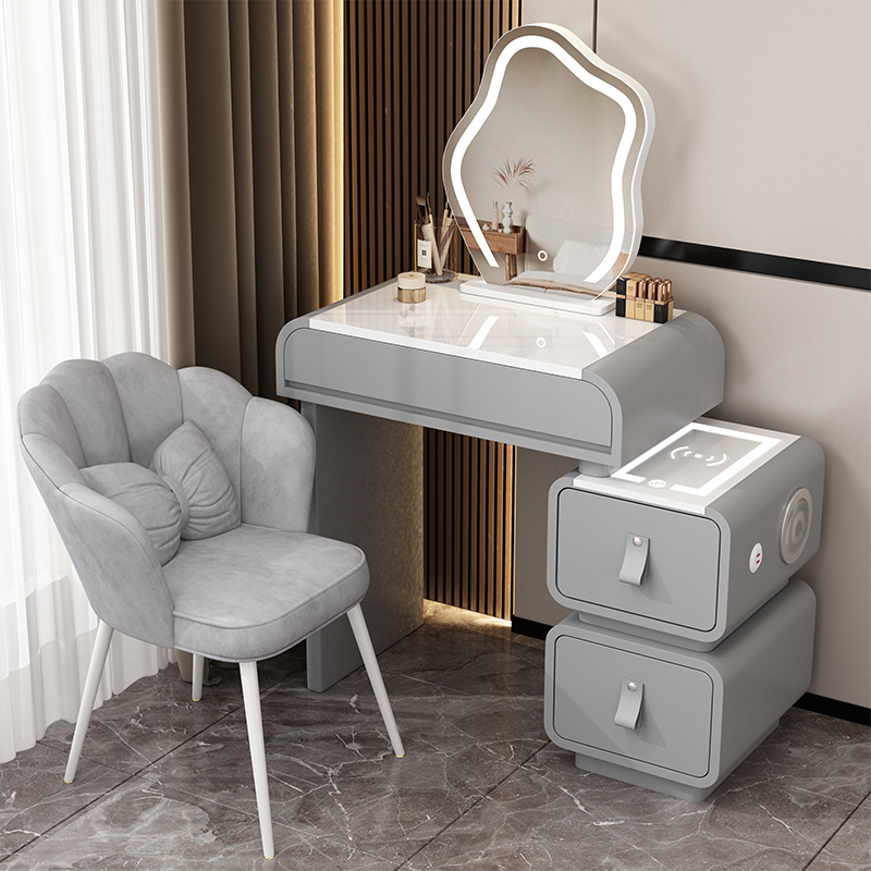 طاولة زينة خشبية حديثة قابلة ل - مراجعة Dressing Table Vanity With Lighted Mirror وسعره