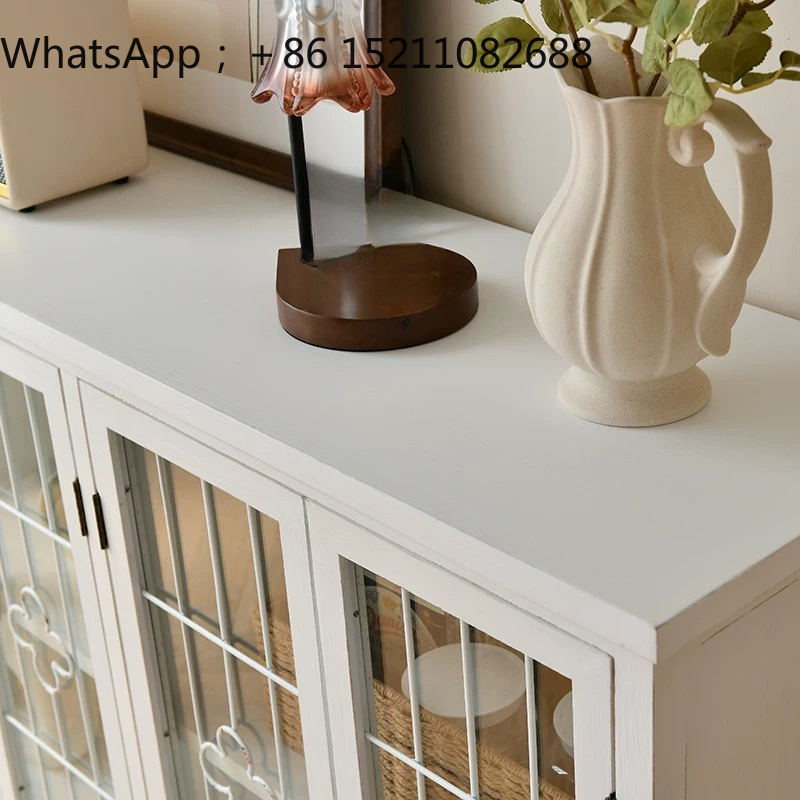 خزانة جانبية بيضاء بتصميم كلاس - مراجعة Storage وسعره