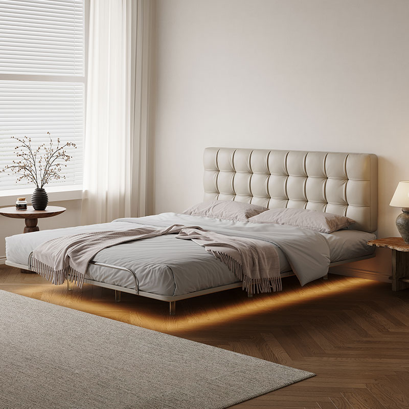سرير تدليك معدني عائم أوروبي م - مراجعة Bedroom Furniture وسعره