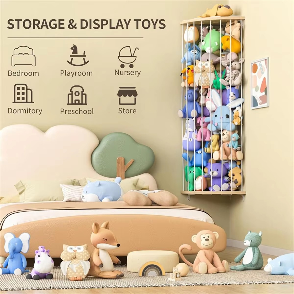 قطعة واحدة: حامل خشبي لتخزين ا - مراجعة Storage وسعره